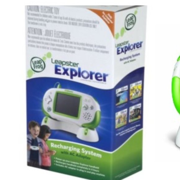 Leapfrog Leapster Explorer Recharging System with AC Adapter New/NWT! - Picture 4 of 14